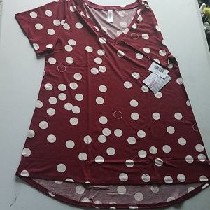 NWT LLR M Maroon Christy T